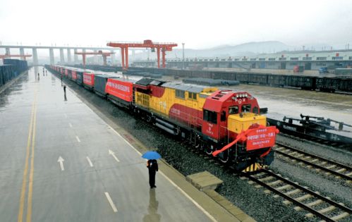 中部地區(qū)首發(fā) 中老鐵路 懷化 萬(wàn)象 國(guó)際貨運(yùn)列車正式發(fā)車